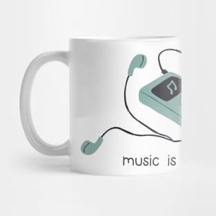 Music is my life Mug